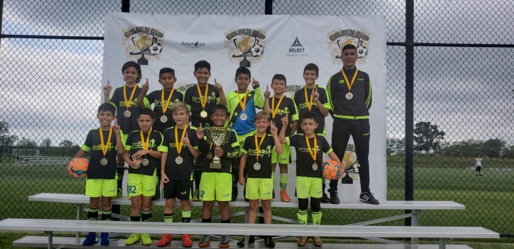 U9 & U12 Boys Neon Teams Win 2020 IL Golden Cup