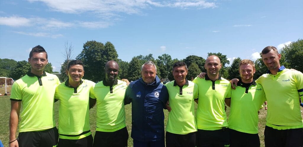 Coach Mihai Cojocaru and iProSkills team