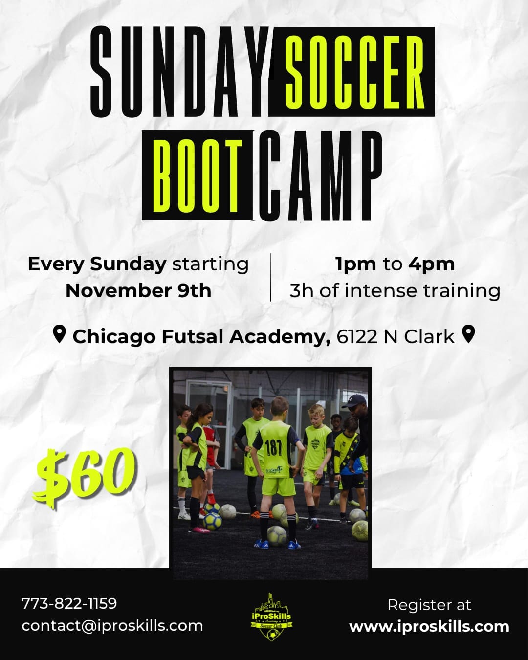 Sunday Soccer Boot Camp Sunday Soccer Boot Camp